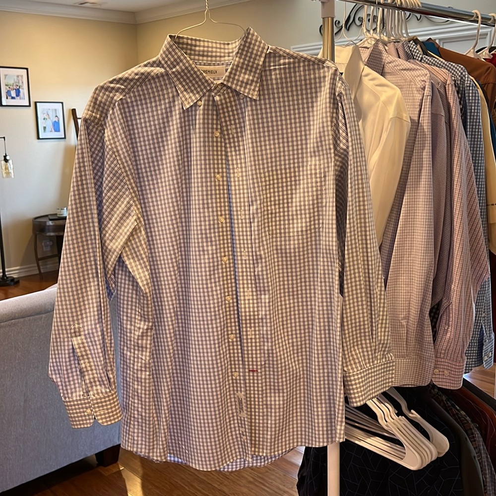 Cremieux dress shirt 17x34